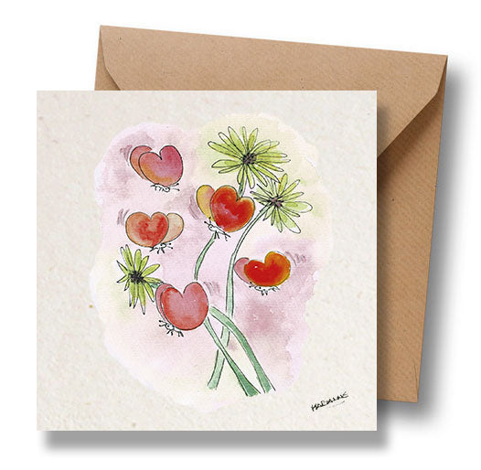 Bloemen Vlinders Hartjes