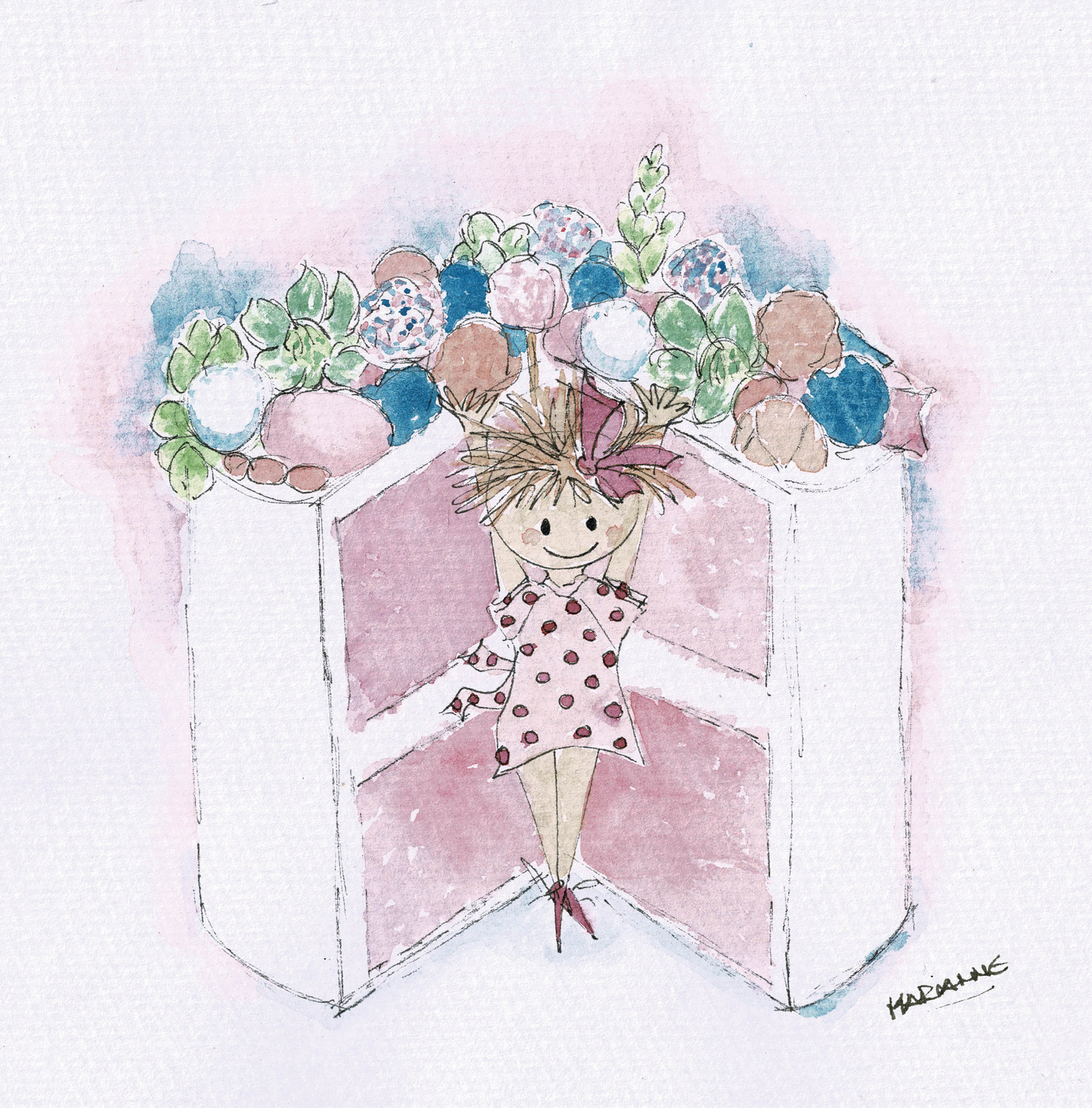 Verjaardagstaart Meisje