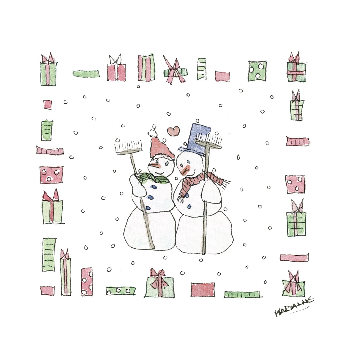 Sneeuwpoppen