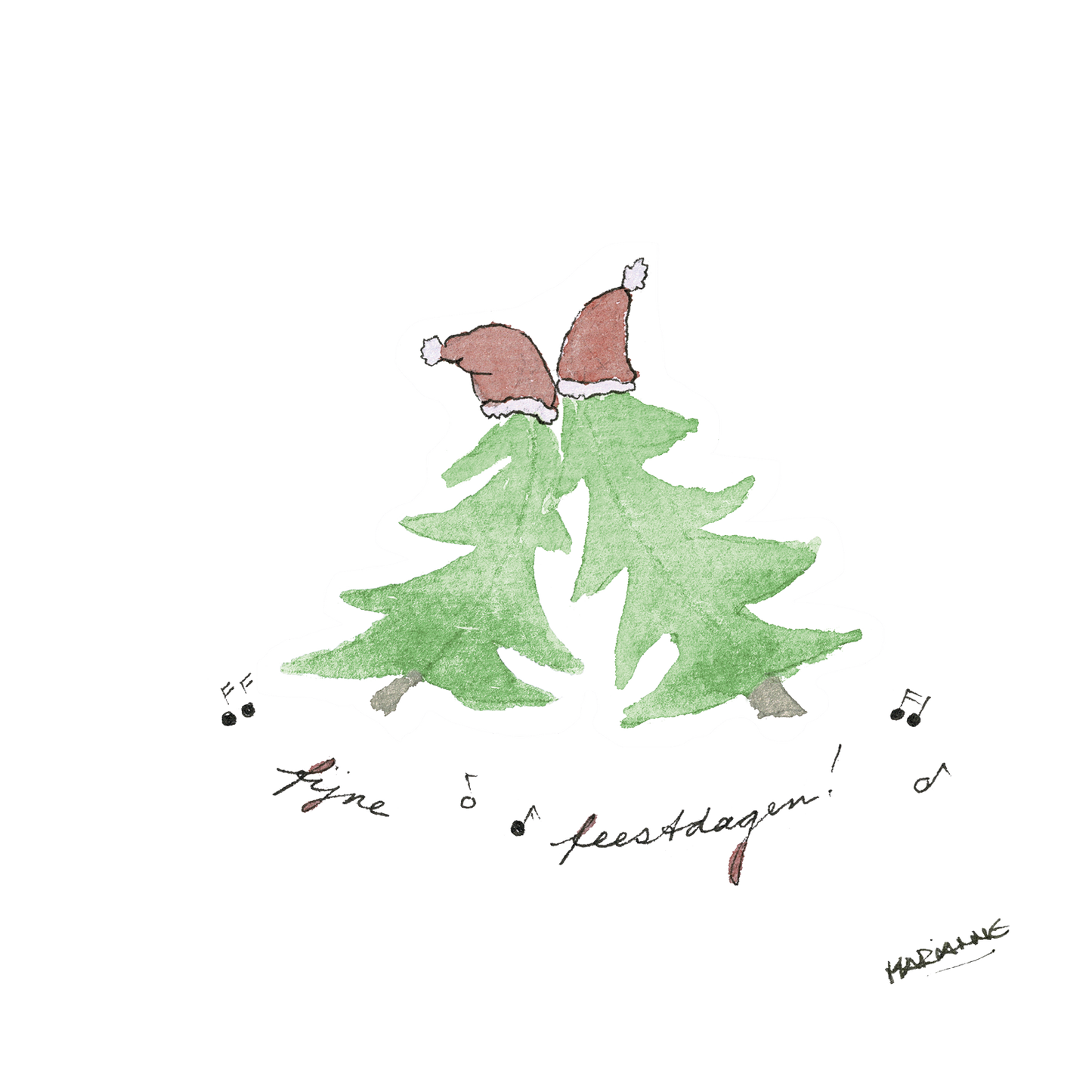 Swingende Kerstbomen