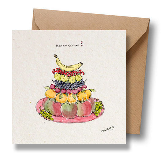 Beterschap - fruitschaal