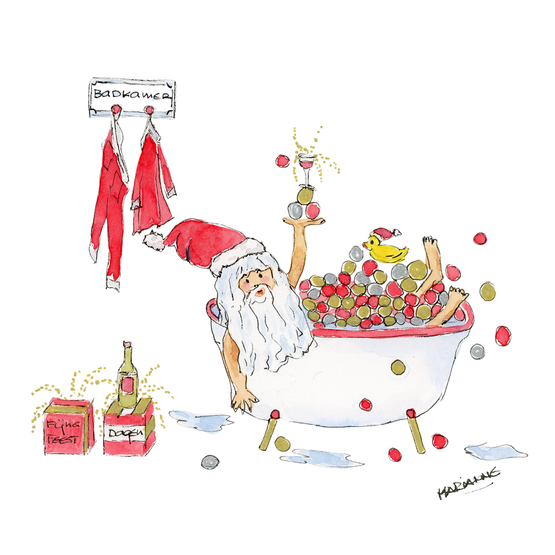 Kerstman is er klaar voor!