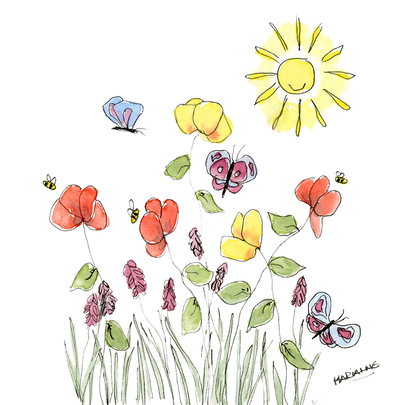 Stralende Bloemen