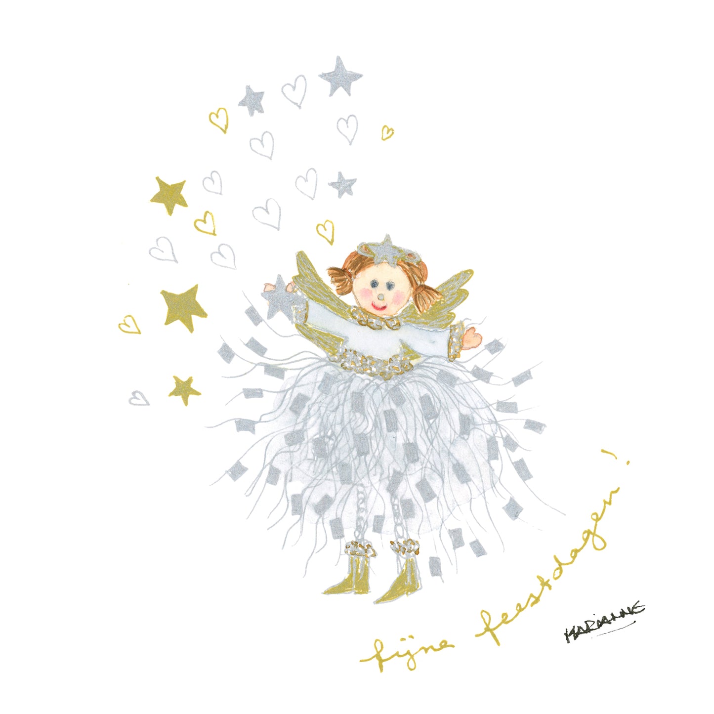 Zilver en Gouden Engeltje