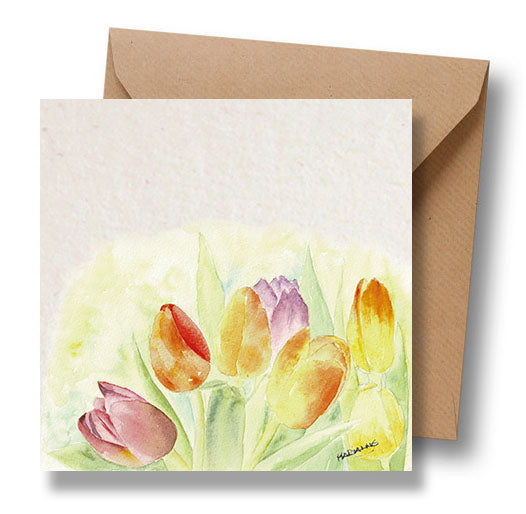 Tulpen aquarel