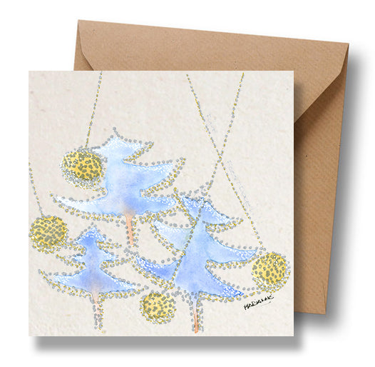 Kerstkaart Swingend door het Leven