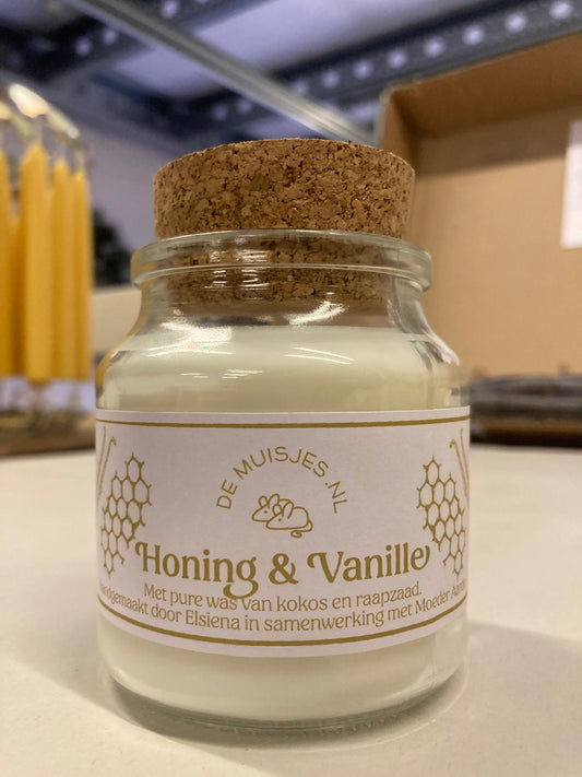 Geurkaars - Honing & Vanille